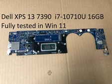 Dell XPS 13 7390  Motherboard i7-10710U 16GB LA-H931P  Tested