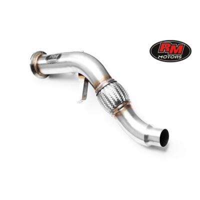 Downpipe Inox + Silencieux Pour BMW X5 E70 50iX, M S63, N63 (2008-2013) - Pièce Neuve Pour échappement