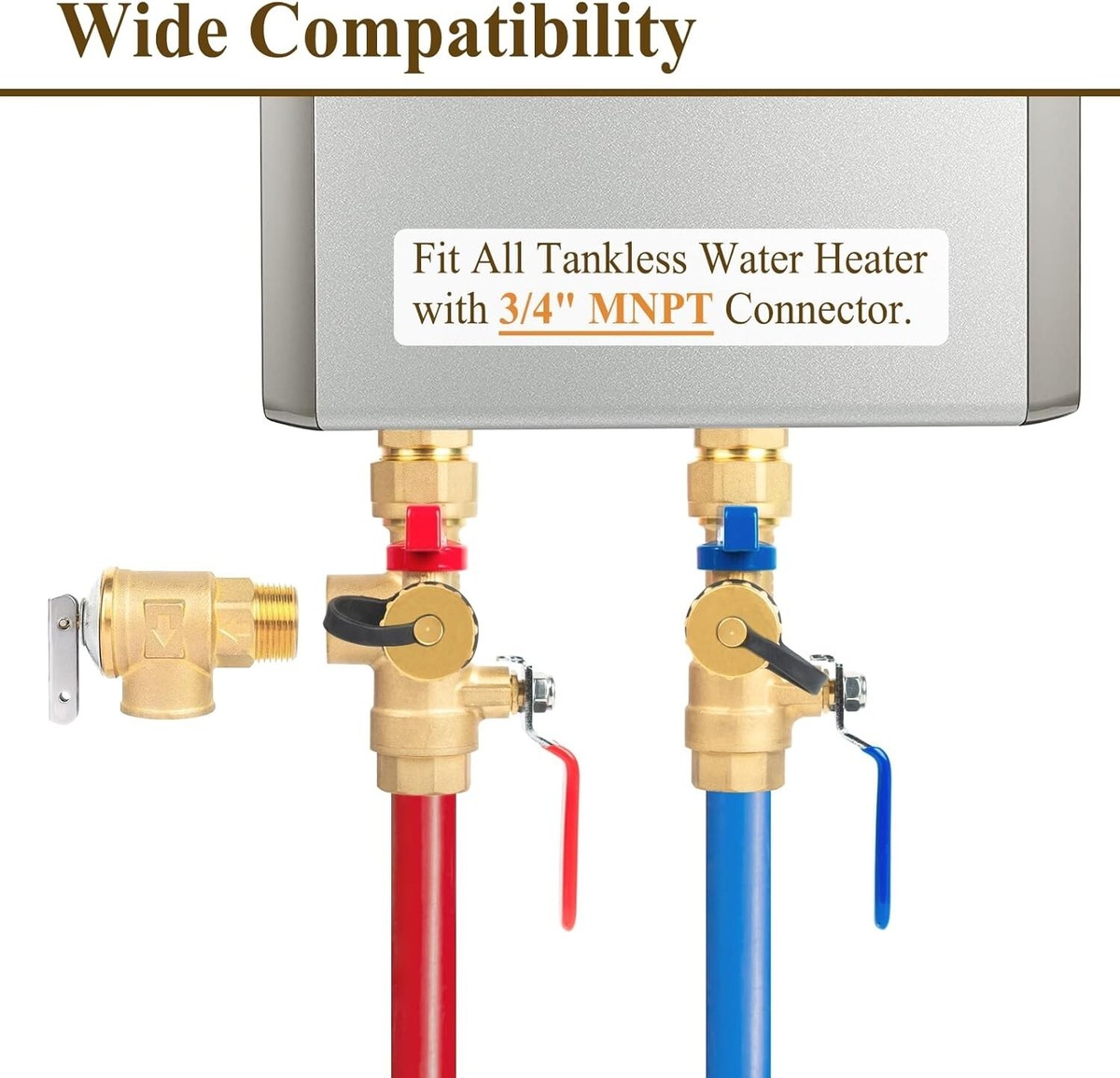 Rheem Tankless Water Heater ITANSO 3/4-inch IPS Isolator Tankless - Main Image