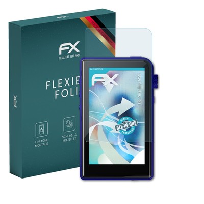 atFoliX 3x Folie für Shanling M2s Schutzfolie klar&flexibel Displayschutzfolie