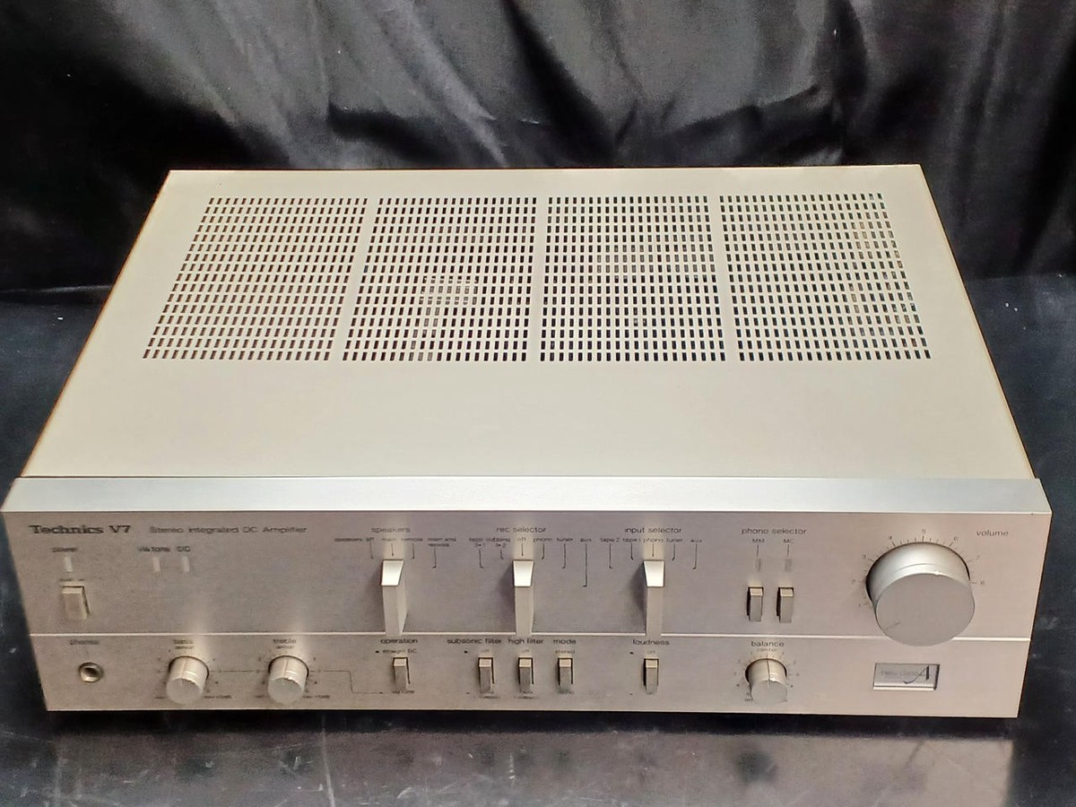 Technics テクニクス　プリメインアンプ　SU-V7 TECHNICS SU-V7 | Integrated Stereo Amplifier HiFi Vintage Japan