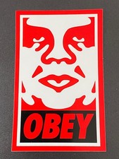 NEW OBEY GIANT Shepard Fairey STICKER SLAP from Print Poster Art 3.75