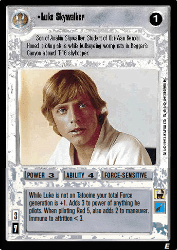 Luke Skywalker (JP) - FOIL - Reflections III - Star Wars CCG - Picture 1 of 6