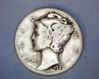 1925-S  Mercury Head Silver Dime  FINE COND. **715-6