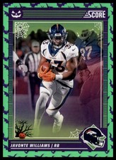 2024 Score-A-Treat - Green Bats Base Javonte Williams Denver Broncos 85