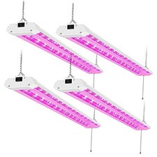 4FT LED Grow Lights 50W Full Spectrum Integrated 4 Foot Growing Lamp Fixtures