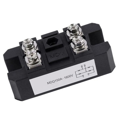 Hohe Qualität Gleichrichter Bestandteile MDQ Metall Schwarz 1600V 78 X 40 X 35mm