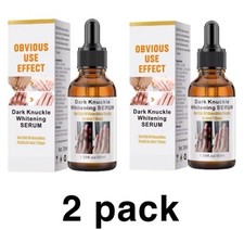 Strong Whitening Dark Skin Knuckles 2 Pack Knees Elbows Armpit inner Thigh Serum