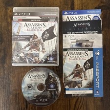 Assassin's Creed IV Black Flag GameStop Ed Sony PlayStation 3 PS3 Complete CIB