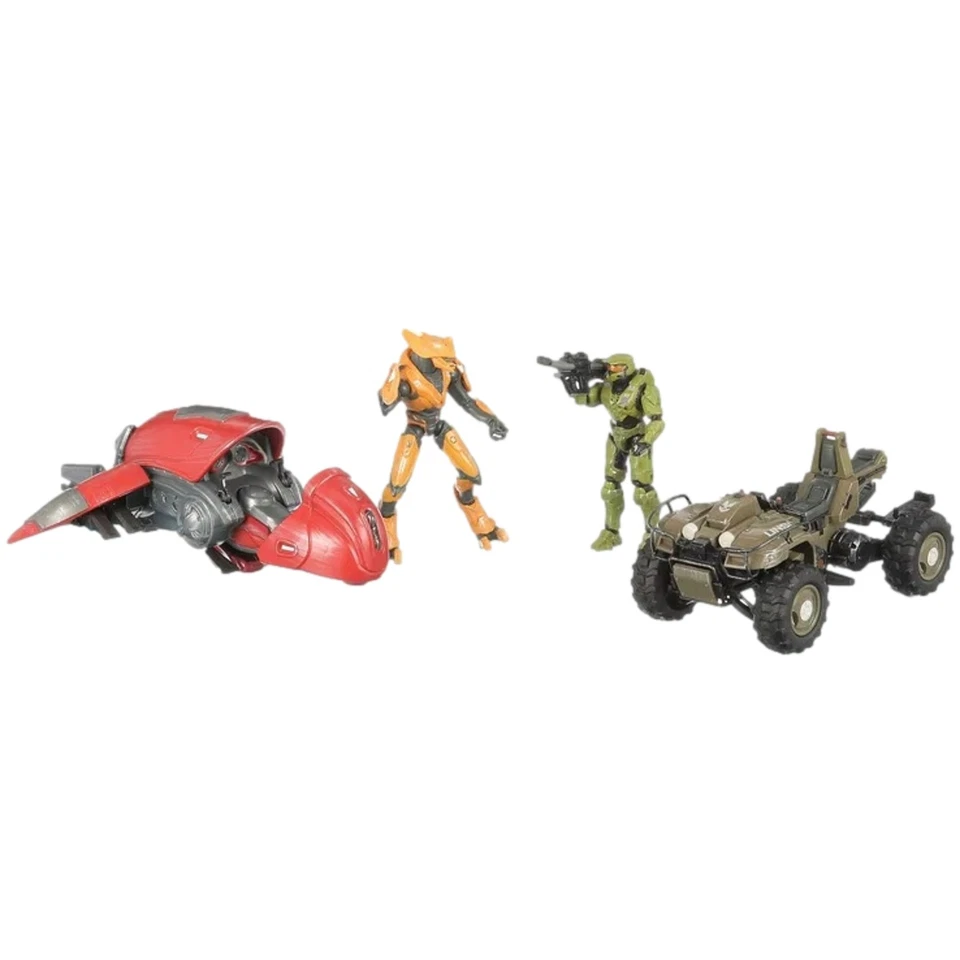 Halo Infinite Mongoose Master Chief & Banished Ghost 带军阀人偶套装 — 第 2/3 张图片