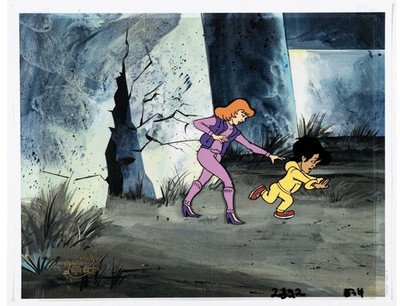 Daphne Flim Flam Cel 13 Ghosts of Scooby-Doo Hanna Barbera Production 1985