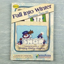 Cactus Punch Signature Series 110 Machine Embroidery Design CD Fall Into Winter