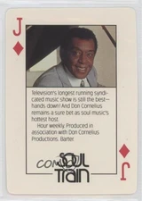 1990 Tribune Entertainment Playing Cards Soul Train Don Cornelius #JD 0b0