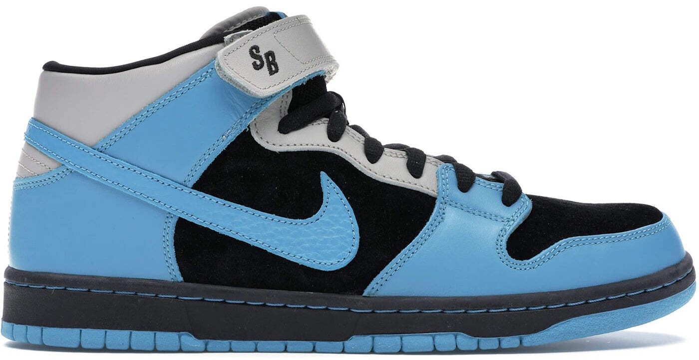 Size 9 - Nike Dunk Pro SB Mid Black for sale online | eBay