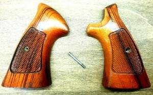 Poignée De Rechange En Noyer Pour Smith & Wesson J Frame – Compatible Avec Plusieurs Modèles, Neuve Sous Emballage