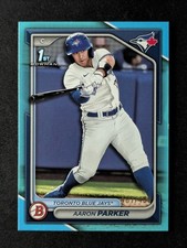 2024 Bowman Draft AARON PARKER 487/499 1st Prospect Sky Blue #BD-160