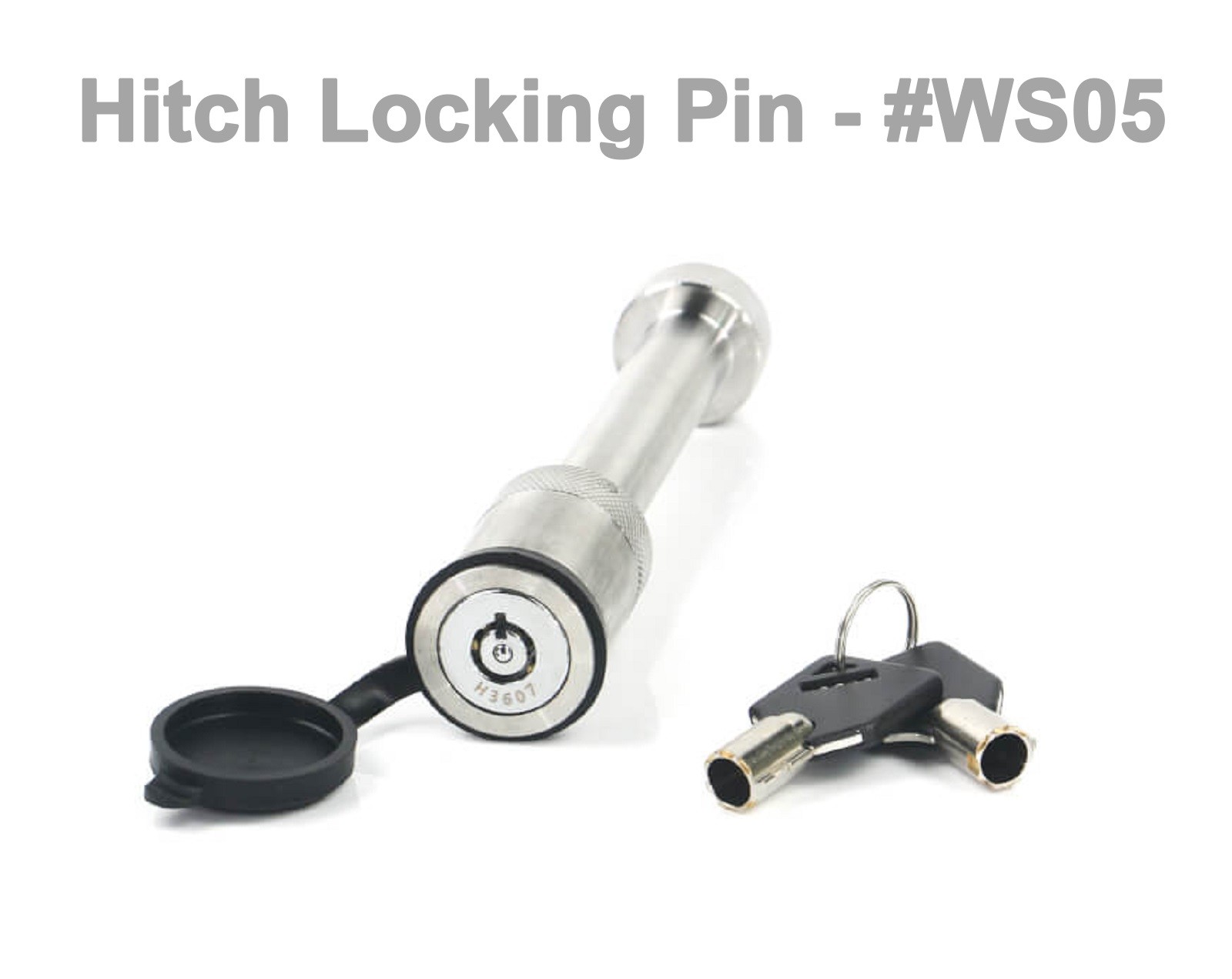 Weigh Safe CTB10-2-SET TurnOver Ball 180° 10" Drop 2" Receiver w/ Lock Set