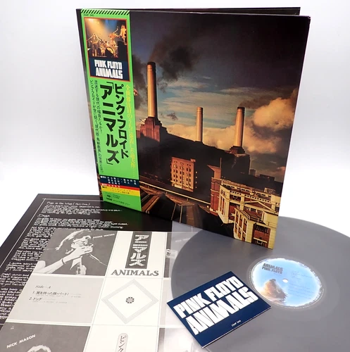 Pink Floyd ‎– Animals Japan LP OBI VINYL CBS/Sony ‎– 25AP 340 w/STICKER!