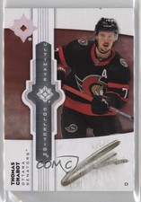 2022-23 Upper Deck Ultimate Collection Emblems Thomas Chabot #UE-TC Auto 5i2