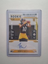 2024 Panini Contenders Rookie Ticket Roman Wilson Rookie Auto Pittsburgh