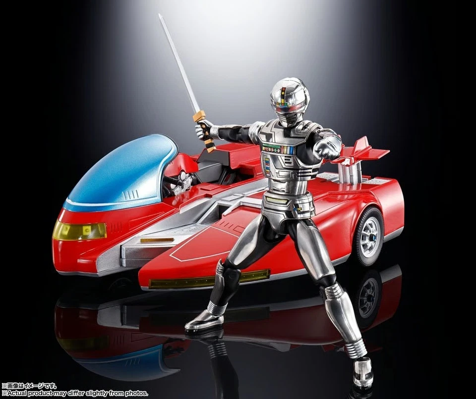 CHOGOKIN SPACE SHERIFF GAVAN & SAIBARIAN ACTION FIGURE SET BY BANDAI TAMASHII - Image 2 of 4
