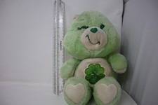 Vintage 1983 Care Bear Good Luck Bear Plush 13" Kenner Stuffed Animal