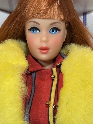 1967 Twist 'n Turn Barbie Reproduction Doll Mattel 18941 w Red