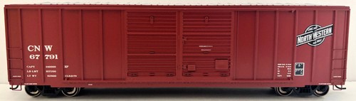 ATHEARN 92969 HO CHICAGO & NORTH WESTERN 50- ft CARRO DE CAJA DD CENTRADO CNW 67791 RTR | Zustand: New