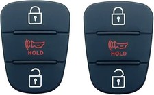 3 Buttons Car Remote Fob Case Key Fob Rubber Number of Items: 2Style: For Kia