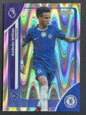 Estevao Willian 2025-26 Topps Chrome Premier League Rookie Lava Refractor #68
