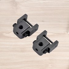 2 St&uuml;ck Dekupiers&auml;geblatt-Klemmhalter, stiftlose Blattklemme, Reparaturteile,