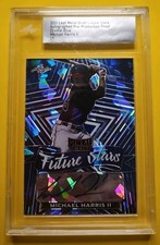 2023 LEAF METAL CRYSTAL BLUE ROOKIE AUTO 1/1 MICHAEL HARRIS JR II ATLANTA BRAVES