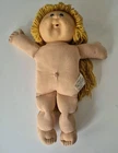 Cabbage Patch Kids Girl Play Doll Blue Eyes Straight Hair Vintage 1978 1982