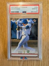 SHUGO MAKI 2021 BBM 1ST VERSION #266 RC Rookie PSA10