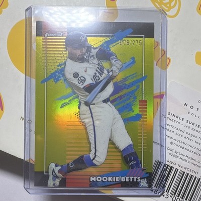 Topps Finest 2026 Mookie Betts #129 Los Angeles Dodgers Serial Numbered /275