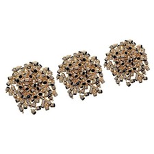100 Pack Plastic Leather Cord End Cap Bead Tube Barrel Loop Clasp for Bracelet