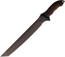 Walther MachTac 5 Brown Wood Tanto 440C Stainless Machete - 5.0846-US