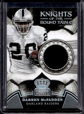 Darren McFadden 2014 Panini Crown Royale Knights at the Roundtable Patch /99