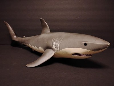 Vintage Eomoda 24  Great White Shark Jaws Rubber Rare Hard To Find Fast Shipping