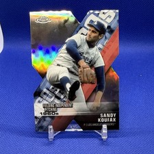 2020 Topps Chrome - Decade of Dominance Die-Cuts Sandy Koufax #DOD-8