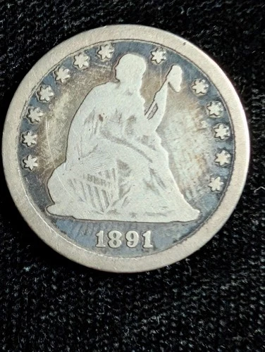 1891-P Seated Liberty Quarter — photo from another recent sale