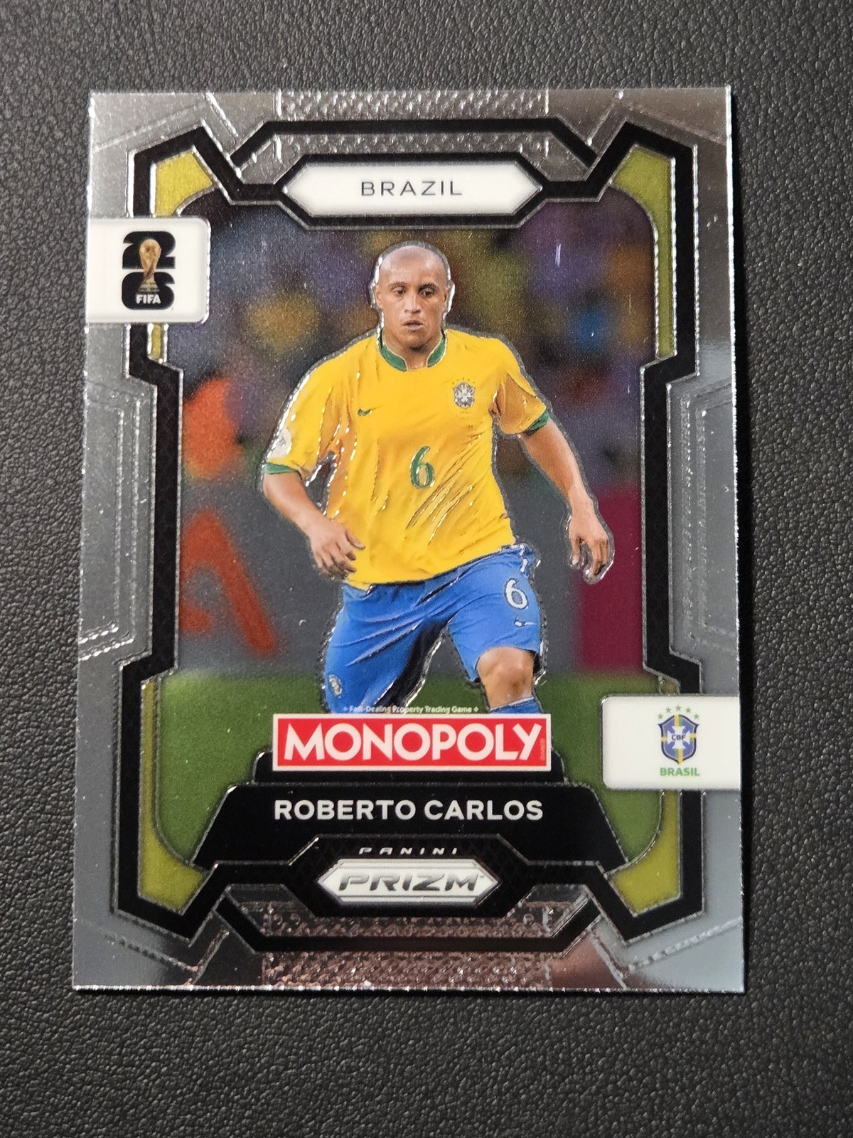 2026 Panini Prizm Monopoly FIFA World Cup #17 Roberto Carlos