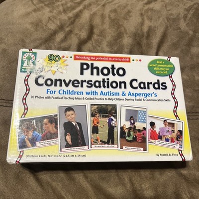 Key Education Photo Conversation Cards for Children with Autism and Asperger's