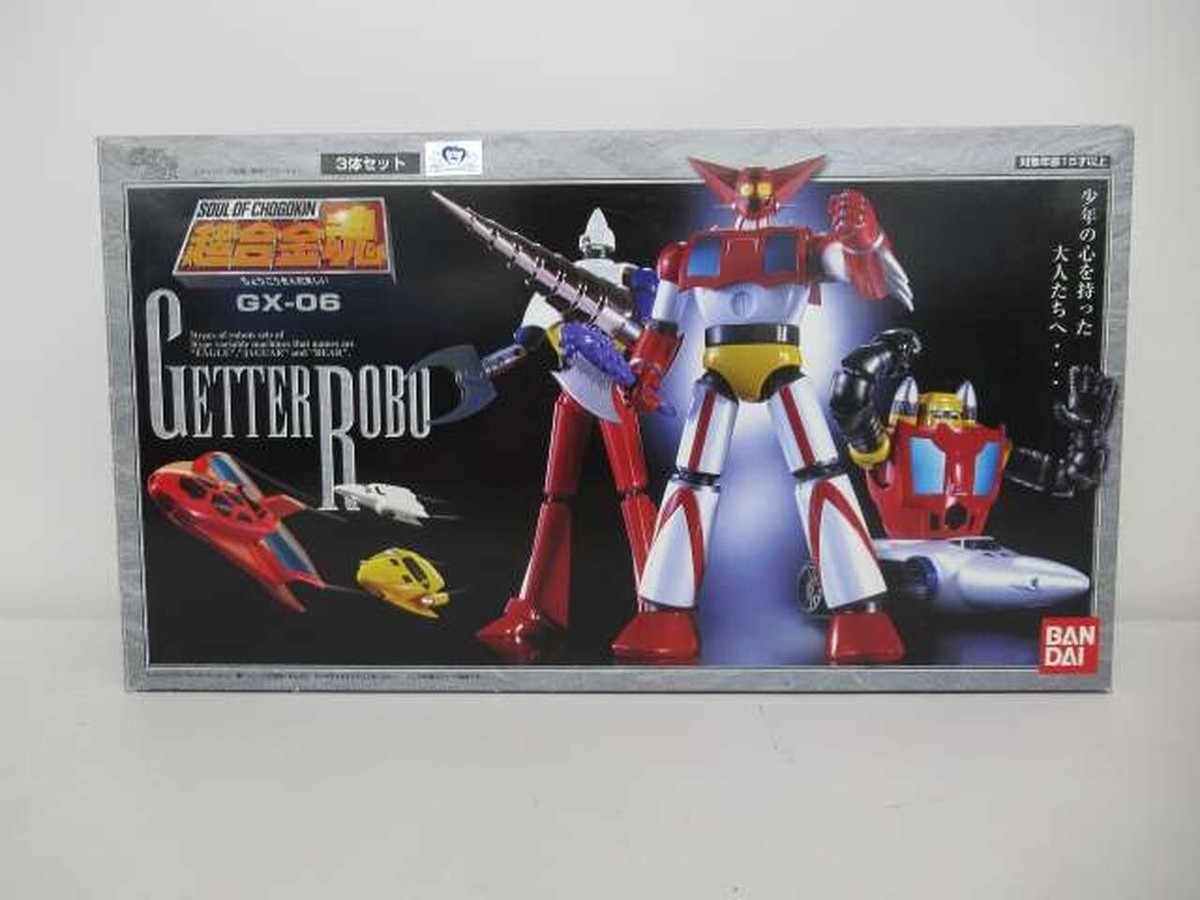その他 BANDAI GX-06 Getter Robo Soul of Chogokin Gx-06 Getter Robo Action Figure BANDAI