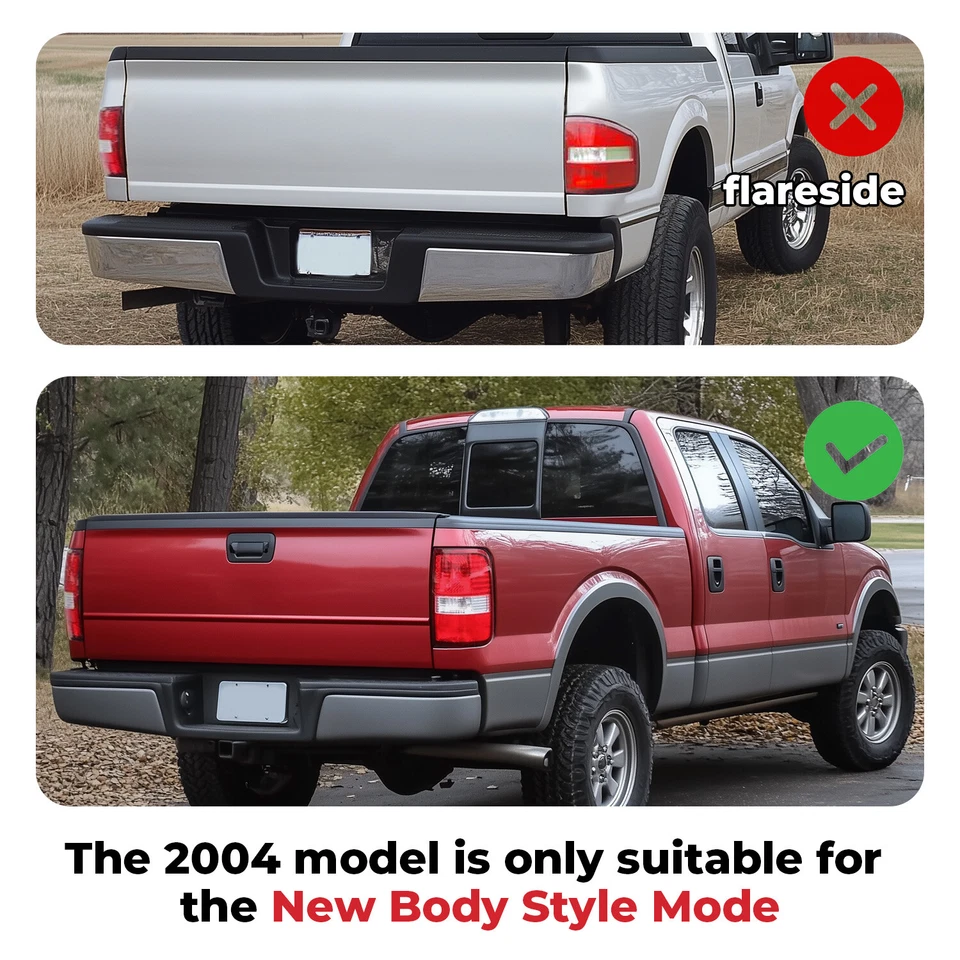 Luces traseras HECASA para Ford F-150 F150 2004-2008 luces de freno de conductor y pasajero Foto 2 de 4