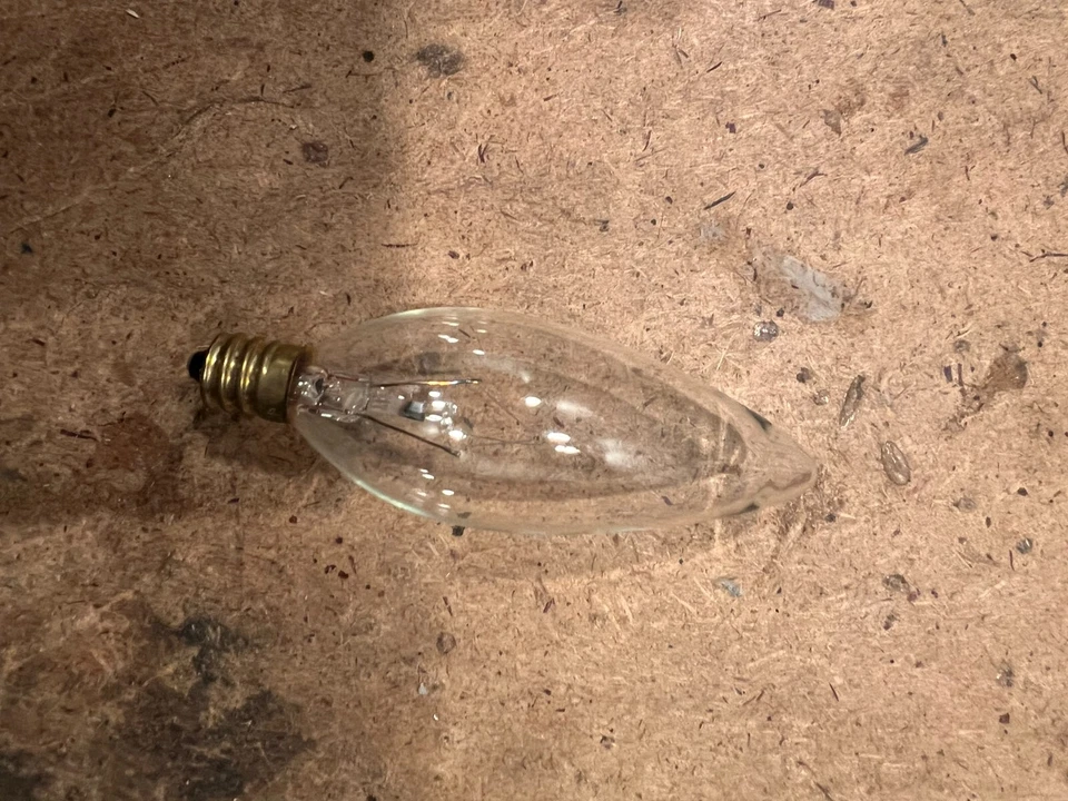 BULBRITE 60W 130V Torpedo Chandelier Bulb Lamp Light qty 2 - Image 4 of 4