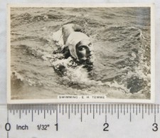 1935 Senior Service Sporting Events & Stars No. 38 E. H. Temme, swimming
