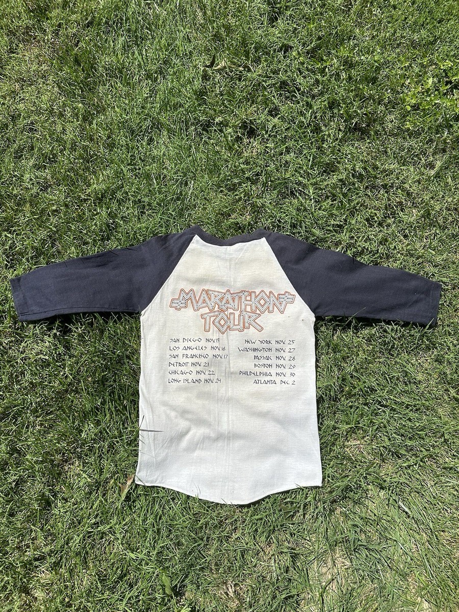 70's Santana North American Tour Teeラグラン Vintage 1979 SANTANA Raglan Baseball T Shirt Size S-M /1970s