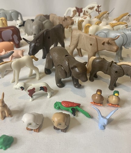 Large Vintage 70's 80's 90's Playmobil Animals Lot - Picture 6 of 8