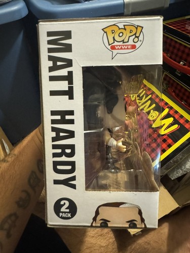 AUTOGRAPHED HARDY BOYZ FUNKO 2 PACK (VAULTED) SHELF-WEAR - Picture 5 of 8